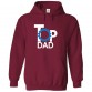 Top Dad inspired Unisex Classic Kids and Adults Pullover Hoodie for Action Movie Fans